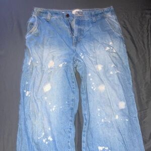 Bleach design jeans